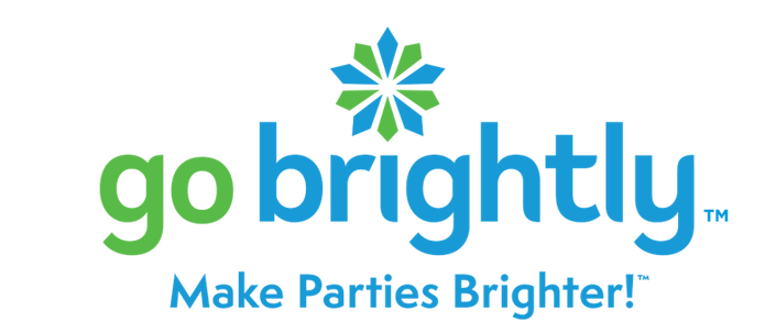 Go Brightly Logo- Make Parties Brighter